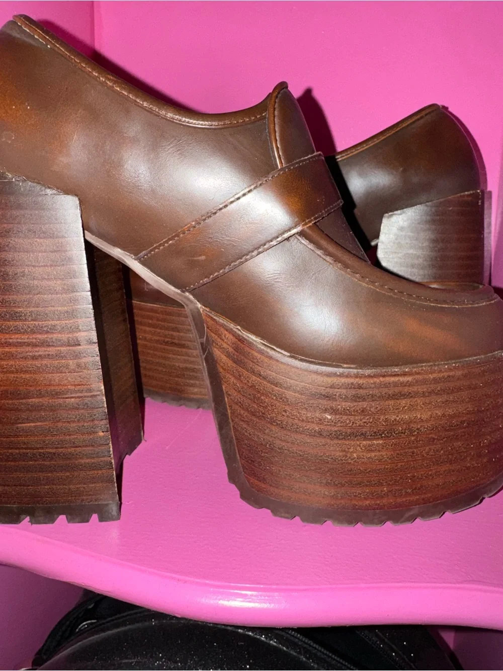 Steve Madden Kerrigan Platform Loafer size 7.5